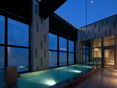 カンデオホテルズ熊本新市街店 頂樓露天天空 SPA